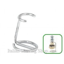 Chrome Shaving Brush Stand