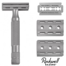 Rockwell 6S  Adjustable Stainless Steel Safety Razor