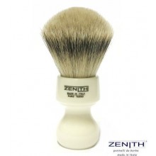 Pennello da barba Zenith 506 finto Avorio Tasso Extra Silvertip