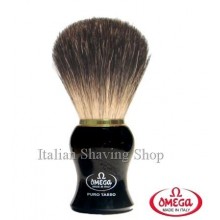 Pennello da barba in  tasso Omega 666