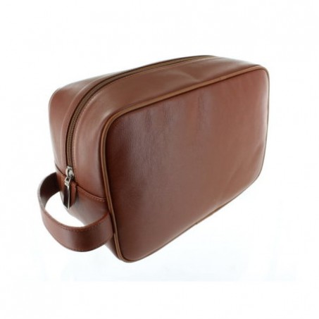 Beauty da Viaggio in Pelle Marrone chiaro D.R. Harris Beauty da Viaggio in Pelle Marrone chiaro D.R. Harris