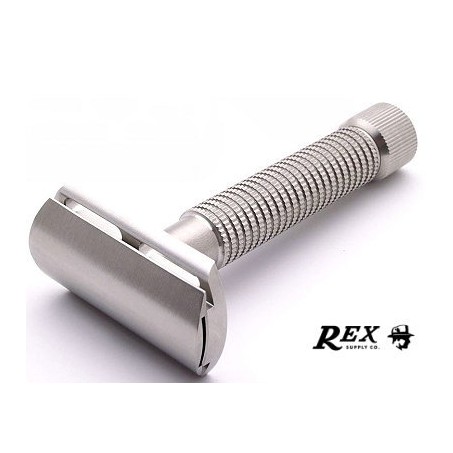 Rasoio di sicurezza DE Rex Envoy acciaio inox