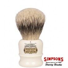 Simpsons Chubby CH1 Super Badger Shaving Brush