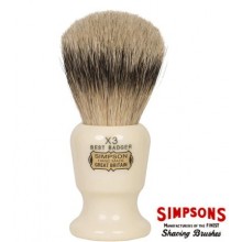 Simpsons Commodore X3 Best Badger Shaving Brush