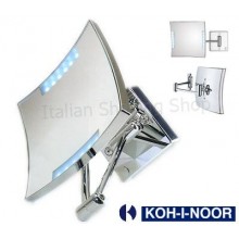 Specchio da parete Quadrolo con luce a LED