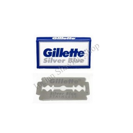 Pacchetto 5 lamette Gillette Silver Blue