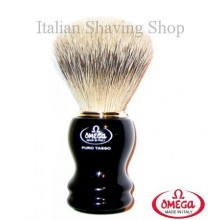 Pennello da barba in  tasso Omega 618