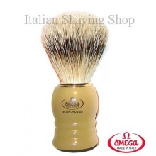 Pennello da barba in  tasso Omega 620