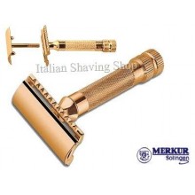 Rasoio di sicurezza DE Merkur 34G HD Gold Plated