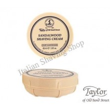 Sandalwood Shaving Cream Bowl 60 g - Taylor