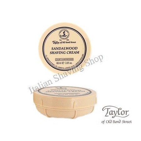 Crema da barba Taylor al Sandalo 60 g da viaggio Crema da barba Taylor al Sandalo 60 g da viaggio
