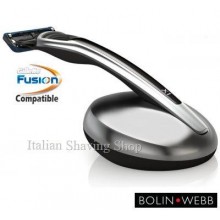 Bolin Webb X1 Argent Black Razor and Stand Gift Set